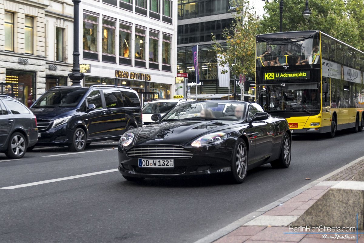 Aston Martin DB9 Volante spotted in Berlin — BerlinRichStreets